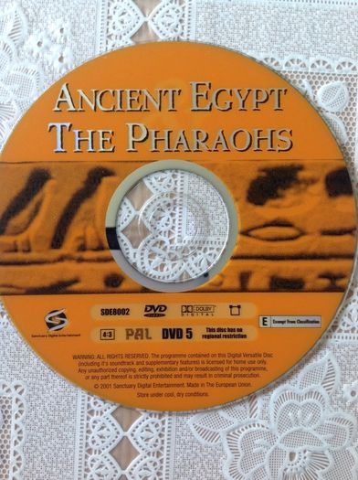 Ancient Egypt & The Pharaohs DVD.