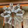 Vintage 1960s Georgshutte Art Glass Votive Candle Holder Trivet Dish Warmer Image 6
