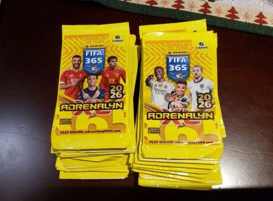 Fifa 365 Panini 2026 Adrenalyn XL (34 Packs) 204 Cards