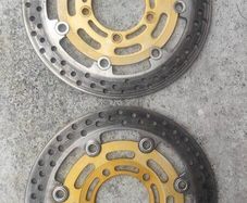 Kawasaki zx6r front discs