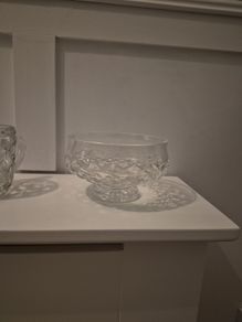 Waterford Crystal footed bowl- stamped