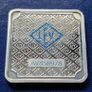 1oz Geiger .999 Silver Square Bar  Schloss Guldengossa Germany Image 3
