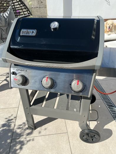 Weber Spirit II 3-burner BBQ - only 9 months old!