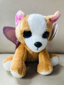 Keel Sparkle Eyes Puppy with Glitter Wings