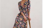 Seasalt Cornwall Organic Cotton Helena Midi Dress