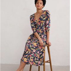 Seasalt Cornwall Organic Cotton Helena Midi Dress