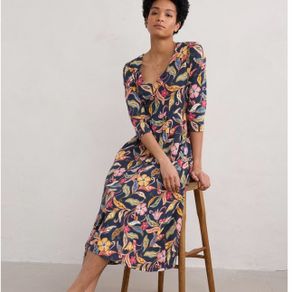 Seasalt Cornwall Organic Cotton Helena Midi Dress
