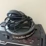 Left handed bass guitar with amp and accessories Image 4