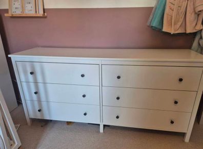 Ikea Koppang 6 Drawer Chest White
