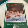 Boxed Vintage Irish Linen Damask Tablecloth Antique White Image 2