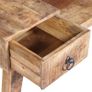 Bench with Drawer Solid Mango Wood 120x36x60 cm Image 7