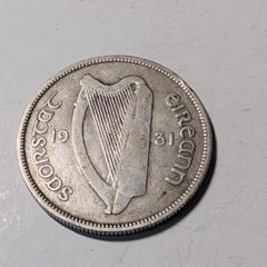 Irish Silver Florin 1931
