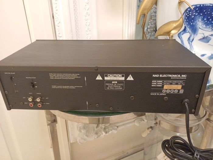 NAD cassette deck player