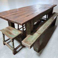 Rustic Handmade Farmhouse Table
