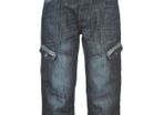 Airwalk CavCarg Men's Dark Wash Denim Shorts - Size XXXXL - Brand New & Tagged