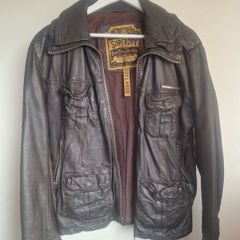Superdry Leather Jacket (s)