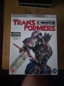 Transformers Ultimate 5-Movie Collection 4k Ultra HD Blu-Ray Boxset
