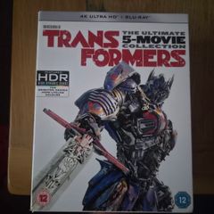 Transformers Ultimate 5-Movie Collection 4k Ultra HD Blu-Ray Boxset