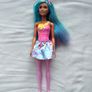 Barbie Dreamtopia Unicorn Doll With Blue & Pink Hair Used Please look at the pictures Image 2