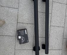 thule roof bars and Evo clamps