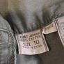 Vintage Y2K Olive Green Cargo Mini Skirt - Size 10 Image 3