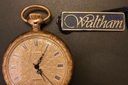 Pocket watch / desk clock. Roman numerals. Brand new.