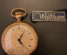 Pocket watch / desk clock. Roman numerals. Brand new.