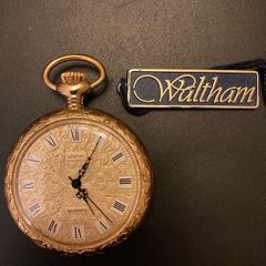 Pocket watch / desk clock. Roman numerals. Brand new.