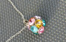 Lovely Necklace/Disco Pendant