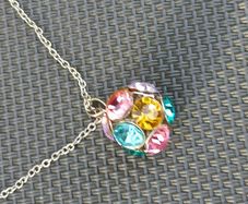 Lovely Necklace/Disco Pendant
