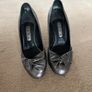 Gina silver high heels size 6.5 Image 2