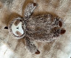 Cute sloth-shaped hot water bottle