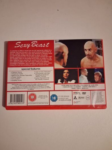 Sexy Beast Jonathan Glazer DVD