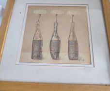 framed print still life flower vases.