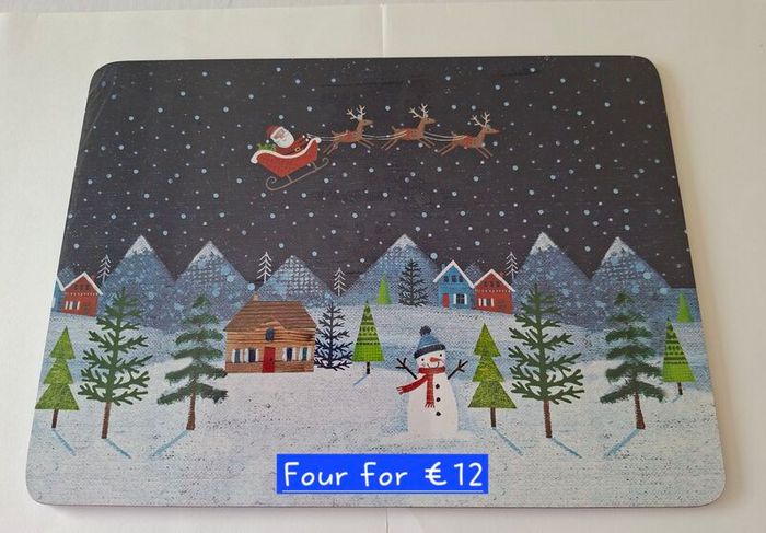 New Christmas Placemats & Coasters