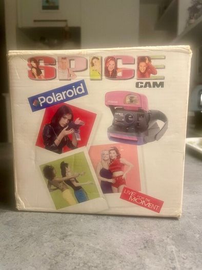 Spice Girls Polaroid Camera - 1997 New Old Stock
