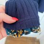 [clothes for adults] Orsay top for women, navy, size 38/medium/10 Image 2