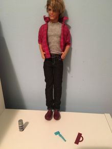 ken shaving doll