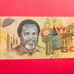 Papua New Guinea 50 Kina   1989  Pick  11a . ( Uncirculated )