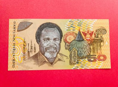 Papua New Guinea 50 Kina   1989  Pick  11a . ( Uncirculated )