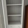 Solid oak cabinet with wine rack Image 3