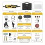 Rotary Tool Kit, 6 Variable Speed 10000-32000 RPM, 82 - 112 Accessories 4 Attachments and Carrying Case Flex Shaft, Rotary Multi Tool for Around The House and Crafting Projects Image 2