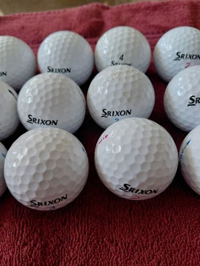 Used Srixon golf balls - great condition