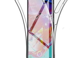 360 Double Silicone Case For Samsung Galaxy A21S A41 A70 S20 Full Cover Body Front & Back Clear Cover FREE POST