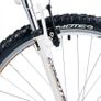 18" Coyote Illinois Gents Alloy FS, 21 Speed, Grey/White Image 5
