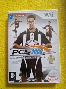 Pes 2008 Pro evolution soccer Nintendo Wii Games Original
