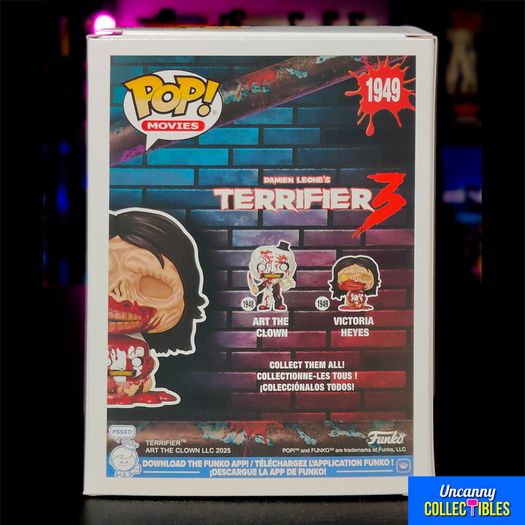 Funko POP Movies Terrifier 3 Victoria Heyes #1949 Exclusive Vinyl Figure
