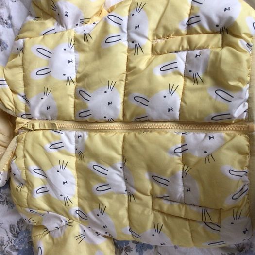 M&S Girls age 2-3 Years Bunny Rabbit Design Hooded coat
