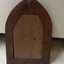 Gothic Style Wooden Wall Mirror Image 5