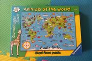 Big Animals of the world puzzle jigsaws